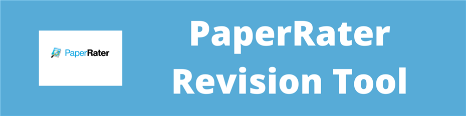 PaperRater Revision Tool